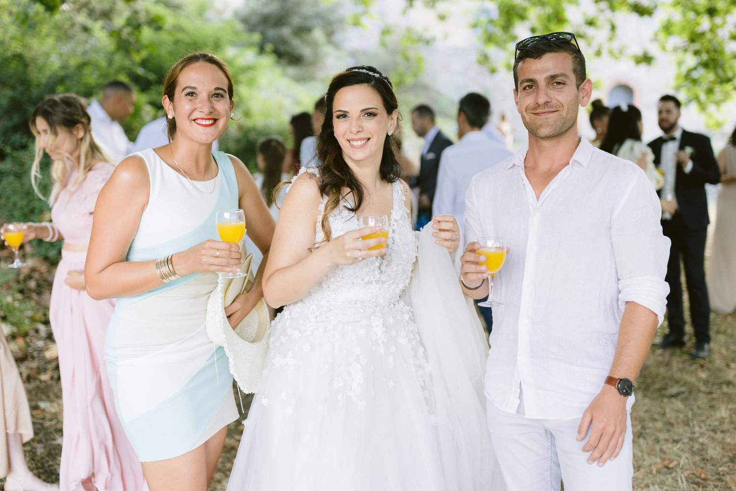 mariage en provence a flassans sur issole au domaine saint martin cocktail