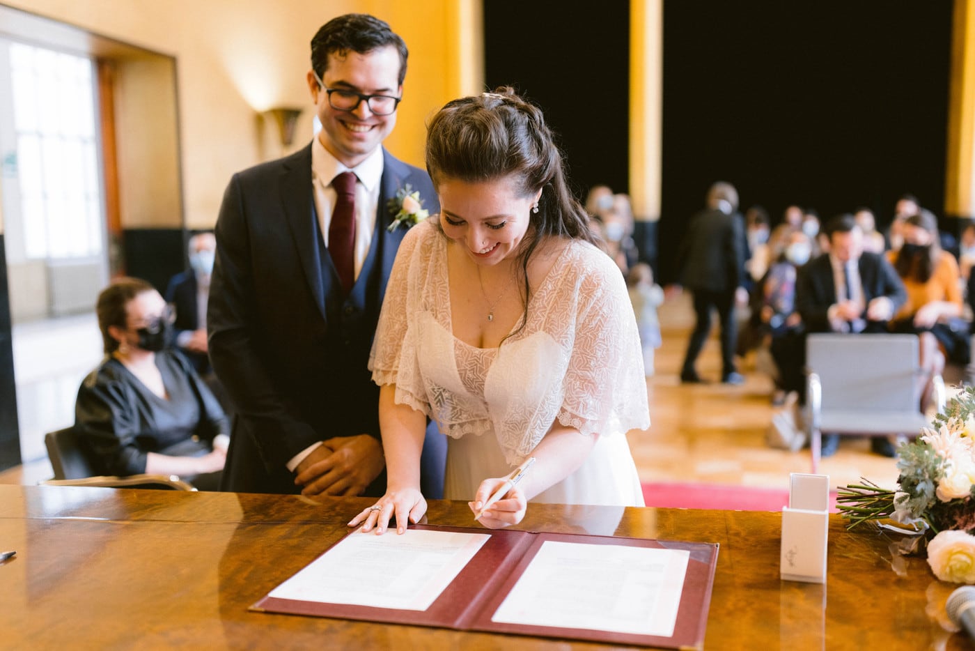 photos mariage mairie boulogne billancourt