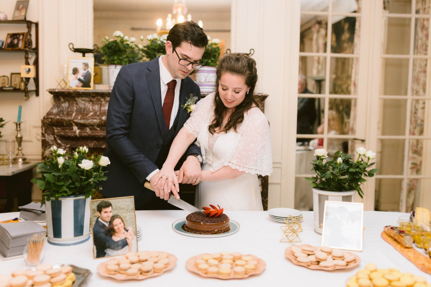 reportage photos mariage appartement 16eme arrondissement de paris