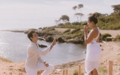 Proposal at Cap d’Antibes, on the French Riviera
